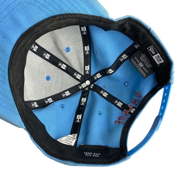 Chance the Rapper 3 New Era Cap Hat Snapback Authentic Blue White Limited - Picture 7 of 9